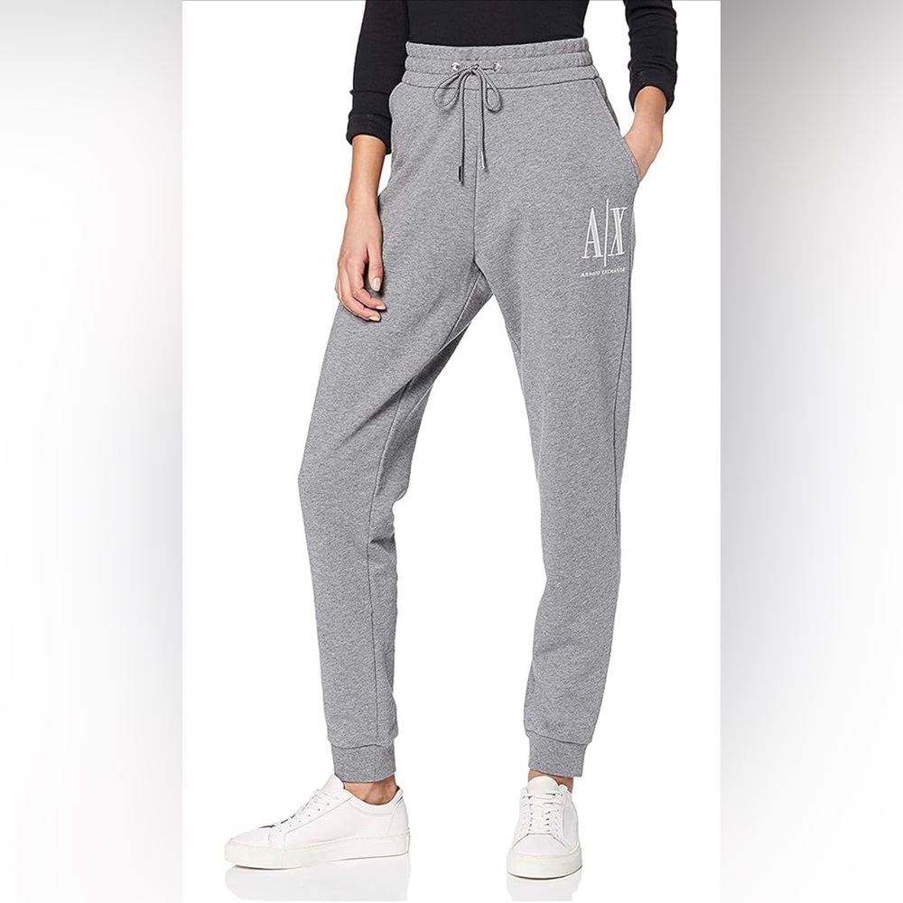 Armani Exchange embroidered logo, sweatpants/joggers
